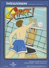 Spiker! Super Pro Volleyball - Intellivision - Copertina
