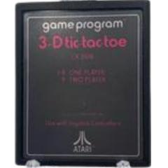 3-D Tic-Tac-Toe - Atari 2600 - Copertina