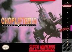 Choplifter III - Super Nintendo - Copertina