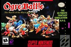 Ogre Battle: The March of the Black Queen - Super Nintendo - Copertina