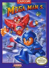 Mega Man 5 - NES - Copertina
