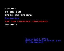 The Sun Crosswords: Volume 1 & 2 - undefined - Copertina